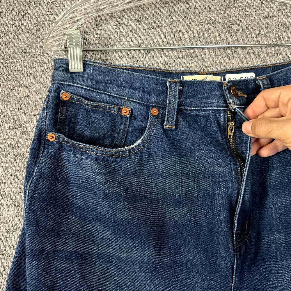 Madewell Women's Size 29 Baggy Straight Leg Denim Jeans - Picture 6 of 11